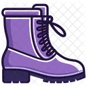 Purple Shearling-Lined Boot Women's  Shoes  Icon