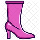 Footwear Icon Flat Style Symbol