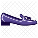 Purple Tassel Loafer women'sShoes  Icon