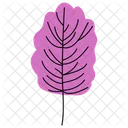 Purple Tree Tree Forest Icon