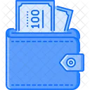 Purse Banknote Payment Icon