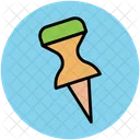Push Pin Thumbtack Icon