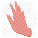 Push Back Side Back Hand Icon