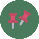 Pin Paper Pin Thumbtack Icon