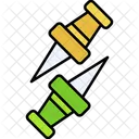 Push Pin Board Note Icon