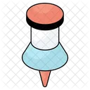 Push Pin Drawing Pin Thumbtack Icon