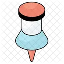 Push Pin Drawing Pin Thumbtack Icon