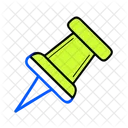 Push Pin Education Learning Icon