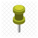 Push Pin Pin Paper Pin Icon