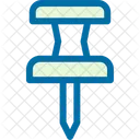 Push Pin  Symbol