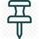 Push Pin  Symbol