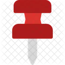 Push Pin Attachment Pin Symbol