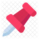 Push Pin Pin Marker 아이콘