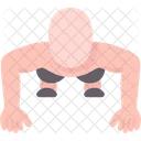 Push Up Push Exercise Icon