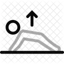 Push Up Fit Fitness Icon
