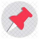 Pushpin Thumbtack Tack Icon