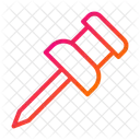 Pushpin Tack Attach Icon