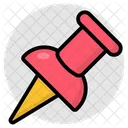 Pushpin Thumbtack Tack Icon