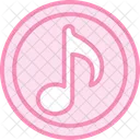 Music Duotone Line Icon Icon