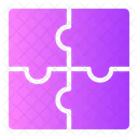 Puzzle Jigsaw Company Icon