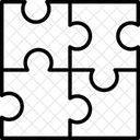 Puzzle Ui Computing Cloud Icon