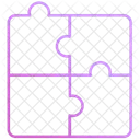 Puzzle Solution Strategie Icône