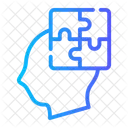 Puzzle Brain Head Icon
