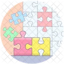 Puzzle Puzzleteil Puzzleteil Symbol