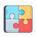 Jigsaw Puzzle Piece Mind Games Icon