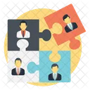 Social Connection Cooperation Icon