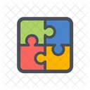 Puzzle Jigsaw Solution Icon