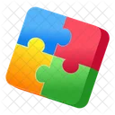 Jigsaw Puzzle Problem Solving Icon