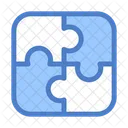 Puzzle Parts Strategy Icon