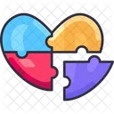 Puzzle Dating Jigsaw Icon