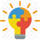 Puzzle Idea Business Icon