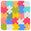Puzzle Mind Game Puzzle Exercising Icon