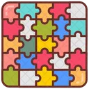 Puzzle Mind Game Puzzle Exercising Icon