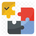 Puzzle Jigsaw Contribute Icon
