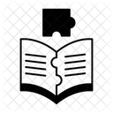 Puzzle Book Game Solution Icon