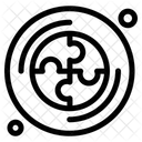 Puzzle Cd  Icon
