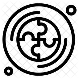 Puzzle Cd  Icon