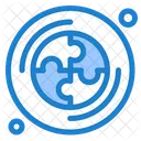 Puzzle Cd  Icon