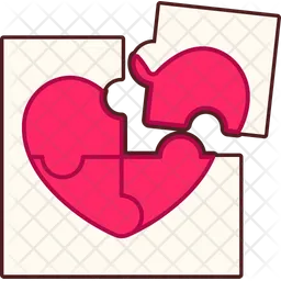 Puzzle Heart  Icon