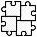Puzzle Business Goal Icon