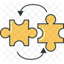 Puzzle Business Icon Icon