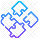 Puzzle Complementary Creativity Icon