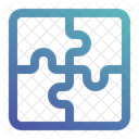 Puzzle Jigsaw Teamwork Icon