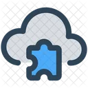 Cloud Computing Puzzle Icon