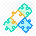 Puzzle Team Solution Icon