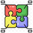 Puzzle Infographic Jigsaw Icon